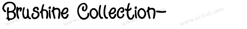 Brushine Collection字体转换